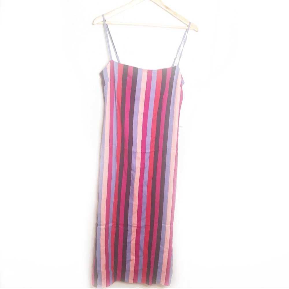 Reformation | Rosaly Isabel Striped Midi Dress 8 - Picture 4 of 8